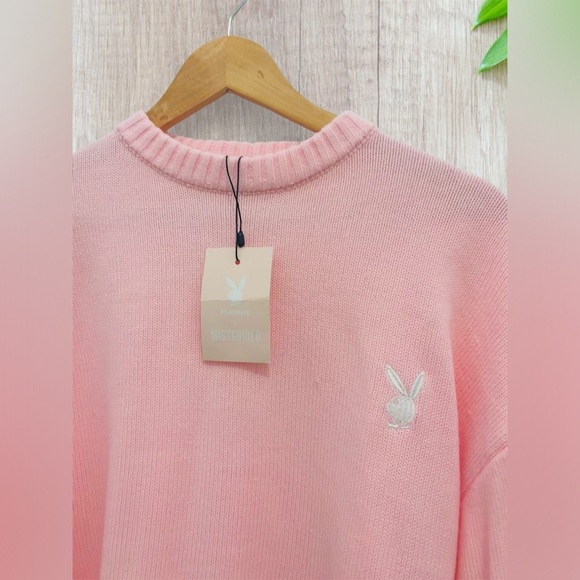 Playboy x misguided knit crewneck - Picture 5 of 5